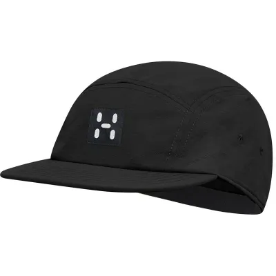 Haglöfs Brand Five Panel Cap True Black - S/M