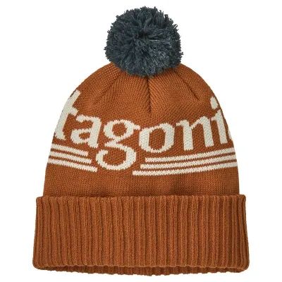 Patagonia Powder Town Beanie Hut Tripper Logo: Cinnamon Brown, kuva 1 / 1