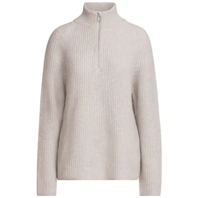 North Outdoor MAGNOLIA HALF ZIP MERINO SWEATER W