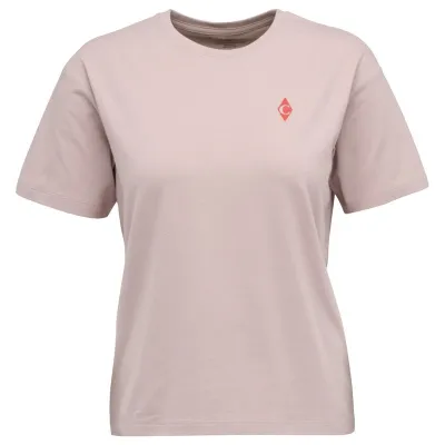 Black Diamond W Bd Dragon Ss Tee Pale Mauve - M