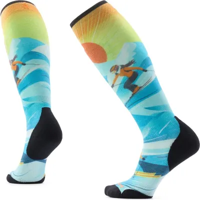 Smartwool Women'S Ski Targeted Cushion Steep Days Serene Blue - M
