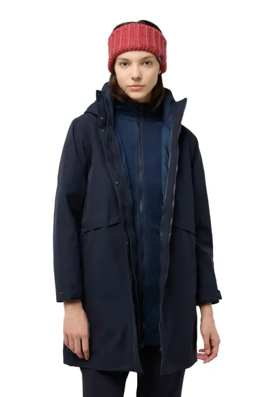 Jack Wolfskin Women's Baylight 3in1 Coat talvitakki