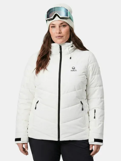 Halti Mellow Puffer Laskettelutakki Naisten Plus Valkoinen, kuva 1 / 1