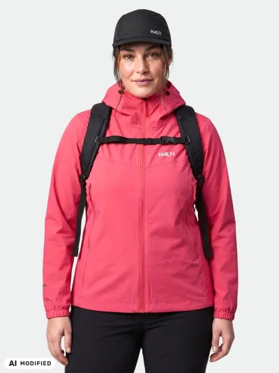 Halti Pallas Evo Plus X-stretch Takki Naisten Punainen, kuva 1 / 1