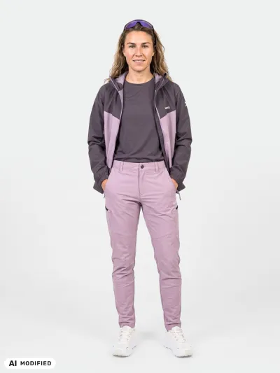 Halti Pallas Evo X-stretch Housut Naisten Sea Fog Lilac, kuva 1 / 1