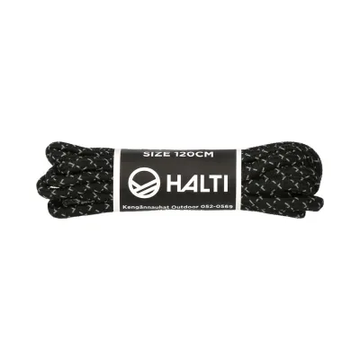 Halti Kengännauhat Outdoor Musta