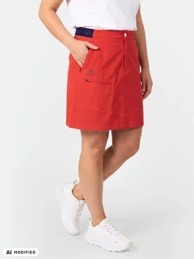 Halti Pallas Naisten Lite X-stretch Shortsihame Punainen