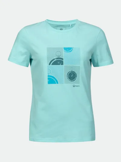 Halti Matka T-paita Naisten Tanager Turquoise, kuva 1 / 1