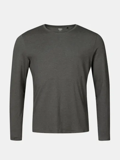 Halti Tuntu II Pitkähihainen Merino Paita Miesten Harmaa, kuva 1 / 1