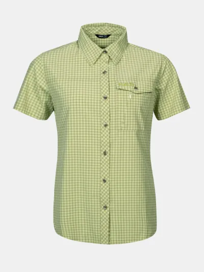 Halti Samoy Tekninen Kauluspaita Naisten Shadow Lime print, kuva 1 / 1