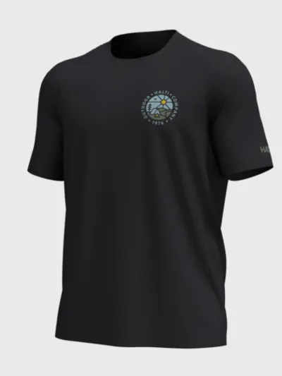 Halti Vehka Unisex T-paita Musta, kuva 1 / 1