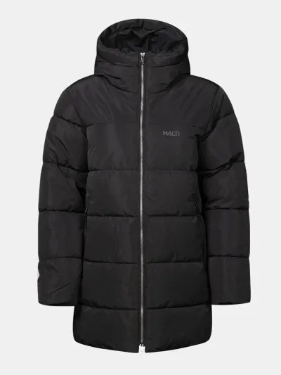 Halti Leinikko Puffer Parka Naisten Plus Musta, kuva 1 / 1