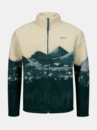 Halti Tunturit Fleecetakki Unisex Vihreä, kuva 1 / 1