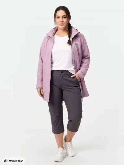 Halti Drive X-stretch Caprit Naisten Plus Fog Lilac, kuva 1 / 1