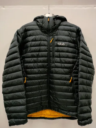 Rab Men's Microlight Alpine Jacket XL Beluga (Second Hand) käytetty takki