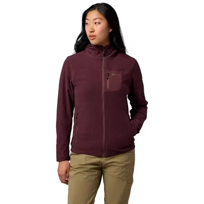 Marmot Wm's AirFleece Hoody Black Plum - S
