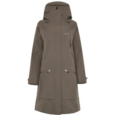 Didriksons Ilma Wns Parka 8 Mocha Brown - 38