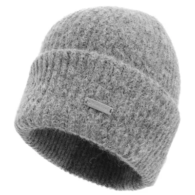 Didriksons Malin Beanie Dk Grey Melange