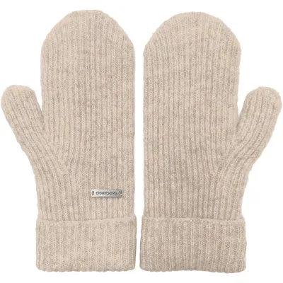 Didriksons Malin Mitten Beige Melange