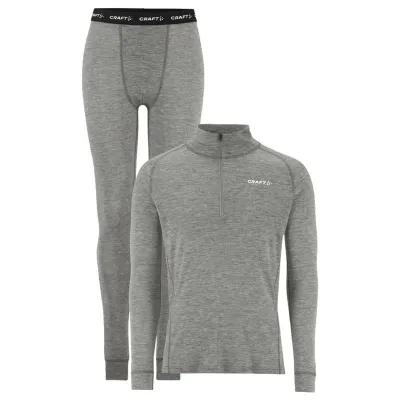 Craft Wool Merino Hz Set M Dk Grey/Mela - XL