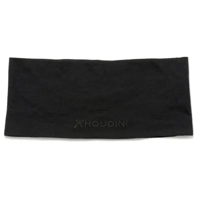 Houdini Puremerino Headband True Black - M/L