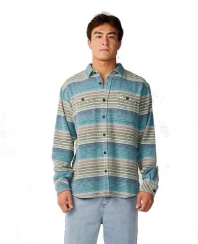 Rip Curl Men's Classic Surf Baja Flannel miesten flanellipaita