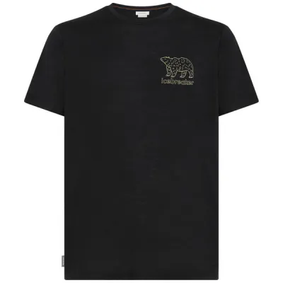 Icebreaker M MERINO 150 TECH LITE SS TEE FOREST FOOTSTEPS