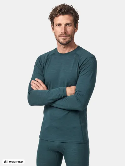 Halti Hossa II Merino Kerrasto Miesten Vihreä