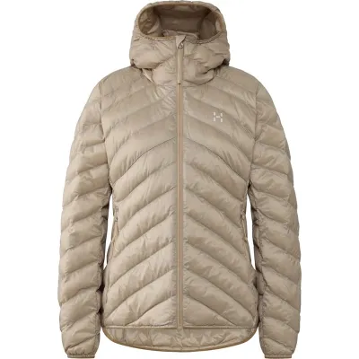 Haglöfs Särna Mimic II Hood Women Chalk Beige - XL