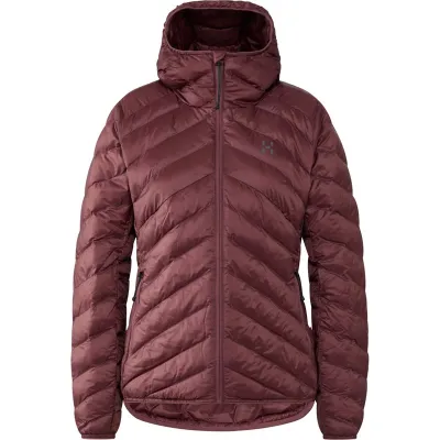 Haglöfs Särna Mimic II Hood Women Misty Mauve - L