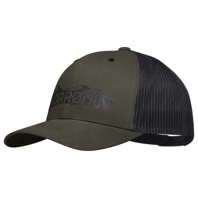 Norrøna 29 Snap Back Trucker Mesh Cap Olive Night/Caviar Black - Onesize