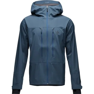 Black Diamond M Dawn Patrol Hybrid Shell Midnight Blue - L