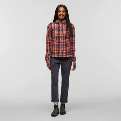 Cotopaxi Women's Mero Organic Flannel Shirt naisten flanellipaita