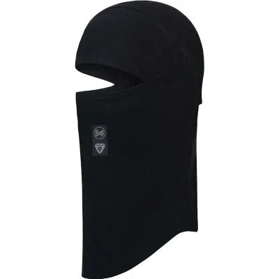Buff Thermonet Hinged Balaclava Solid Black
