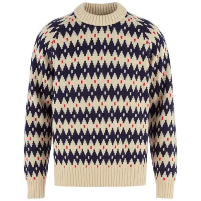 Fjällräven Men's Övik Jacquard Knit villapaita