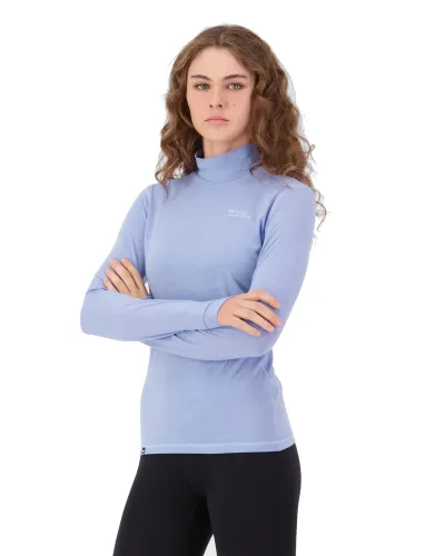Mons Royale Women's Cascade Mock Neck Long Sleeve naisten aluspaita