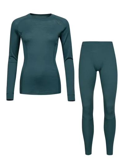 Halti Women's Hossa II Set naisten merinovillainen alusasu