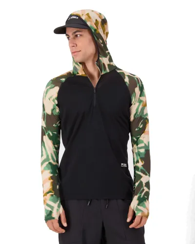 Mons Royale Men's Temple Long Sleeve Hood miesten villahuppari