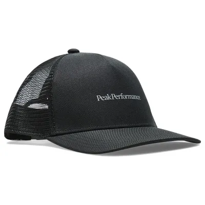Peak Performance PP Trucker Cap Black - Onesize