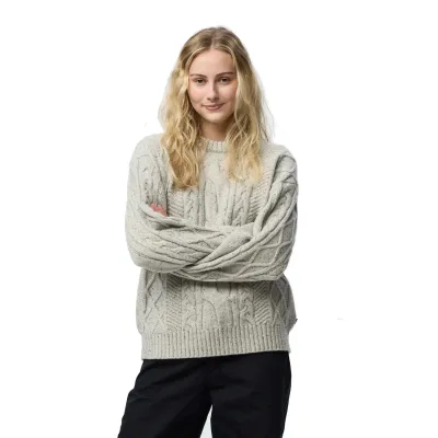 Fjällräven Women's Övik Cable Knit naisten villapaita