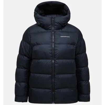 Peak Performance W Frost Down Puffer Jacket Black - S