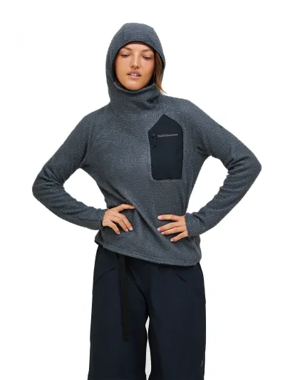 Peak Performance Women's Freelight Alpha Hood naisten fleecetakki
