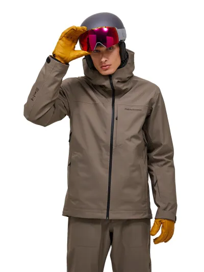 Peak Performance Men's Maroon Hipe 3L Shell Jacket miesten talvitakki