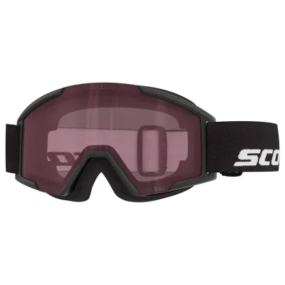 Scott Kid's Goggle Shield Black/Rose S2 - Onesize