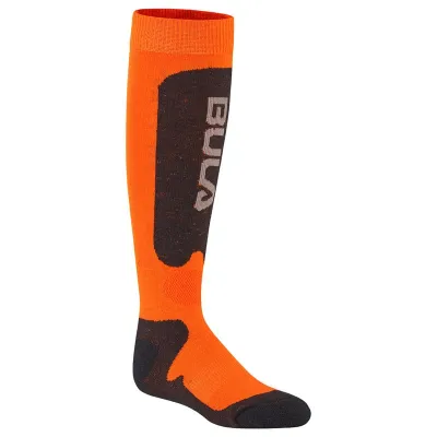 Bula Kid's Brand Ski Socks Orange - 40/42