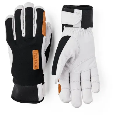 Hestra Ergo Grip Active Wool Terry Black/Offwhite - 9