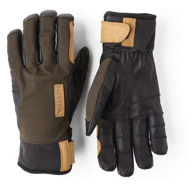 Hestra Ergo Grip Active Wool Terry Dark Forest/Black - 7