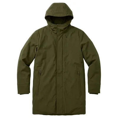 KnowledgeCotton Apparel Climate Shell Jacket - GRS/Vegan Forrest Night - S
