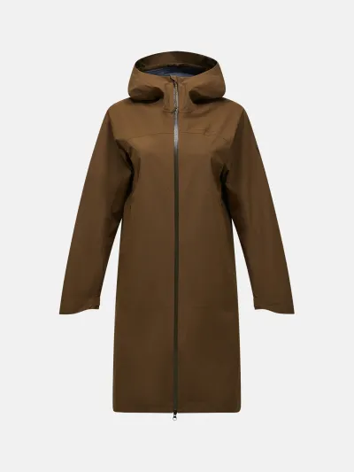 Peak Performance Women's Treeline HIPE 2.5L Shell Parka naisten vedenpitävä kuoritakki